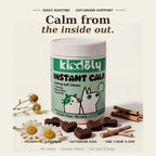 Calming Soft Chews for Dogs & Cats — Daily Probiotic + Gut-Brain Calm, Chicken Flavor, Heart-Shaped, 90 Count