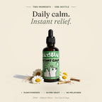 Daily + Instant Calming Drops for Dogs & Cats — 40-Min Fast Acting, No Melatonin, Salmon Flavor, 50ml